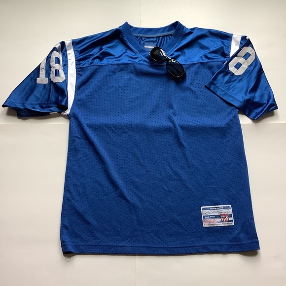 Blokecore Exco Throwbacks ALLPRO 97 Blue Sports Jersey - Picture 2 of 12